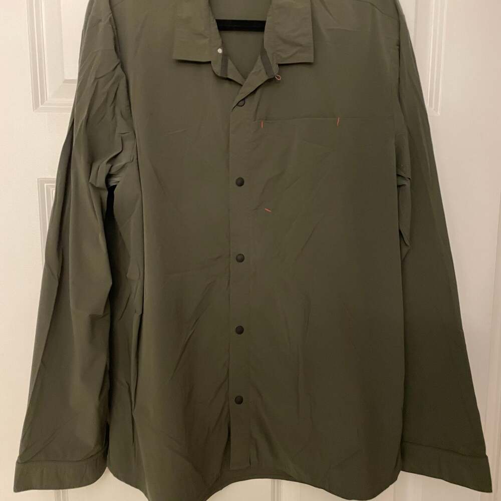 The North Face Nylon Stretch Light Shirt Overshirt Men Size XL